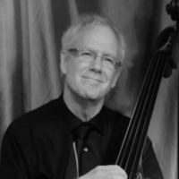 Jay Heavilin with his upright bass